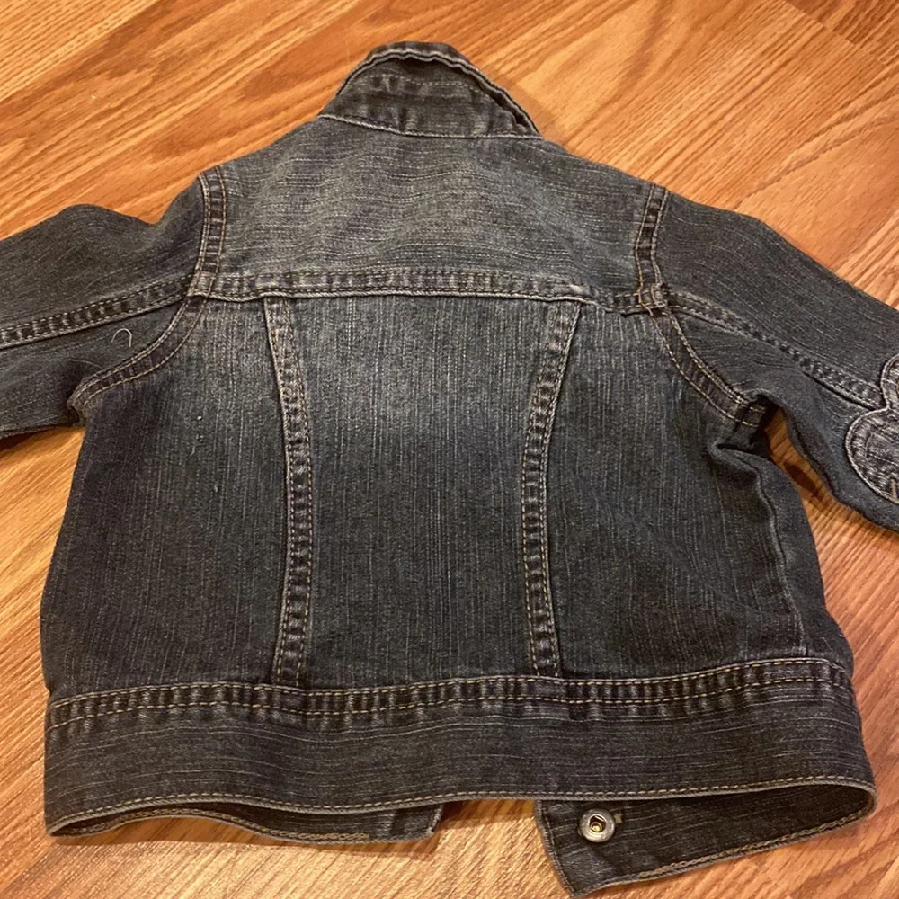 NWT Arizona Jeans distressed toddler denim jacket 2T